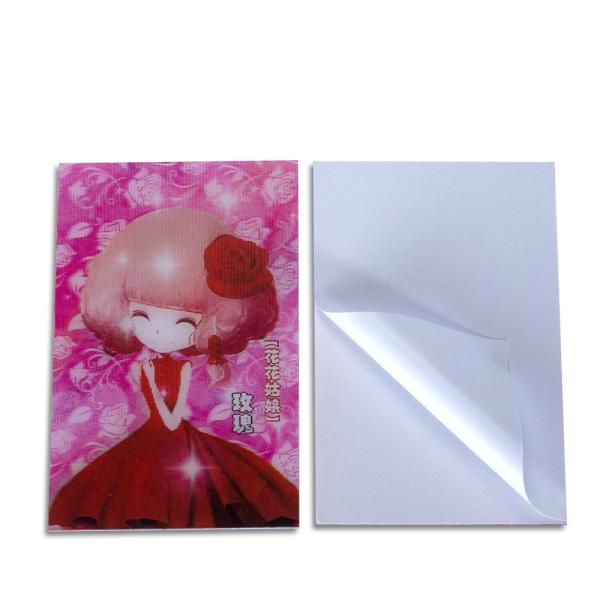 Wholesale Lenticular Anime Motion Sticker Waterproof Peeker Lenticular Anime Car 3D Sticker