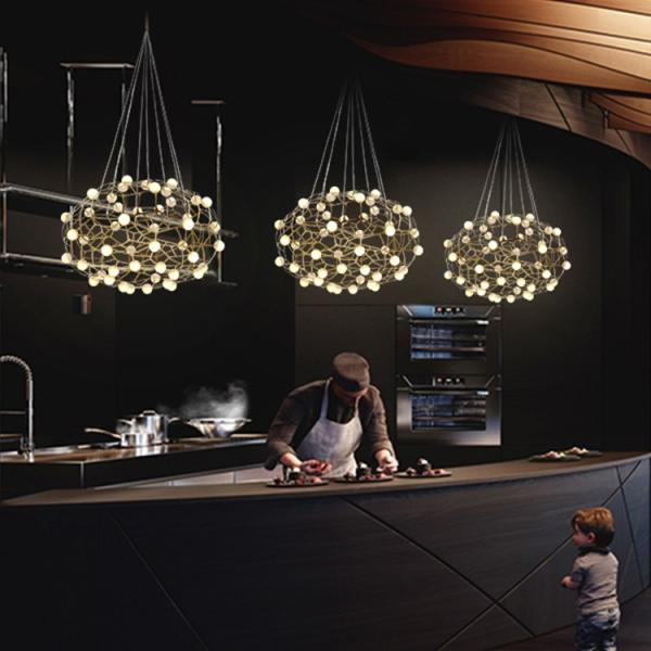 Hotels Pendant Lights for Living Room Restaurant Creative Pendant Lamp for Kitchen Island