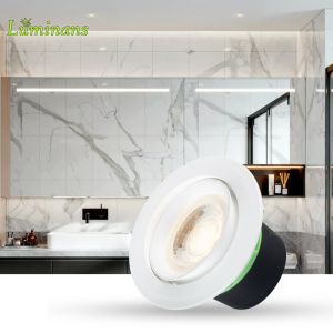 No Flicker Mini Dimmable LED Downlights Waterproof Tiltable 5W 99Ra
