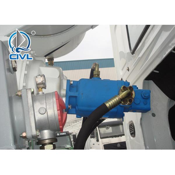 SINOTRUK HOWO 8 x 4 Concrete Mixer Trucks Engine 371HP Concrete Mixing Equipment 10-16cbm Tank volume