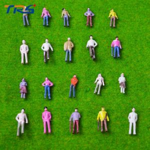 1:75 scale model train building ABS plastic people 2.5cm  for model building material