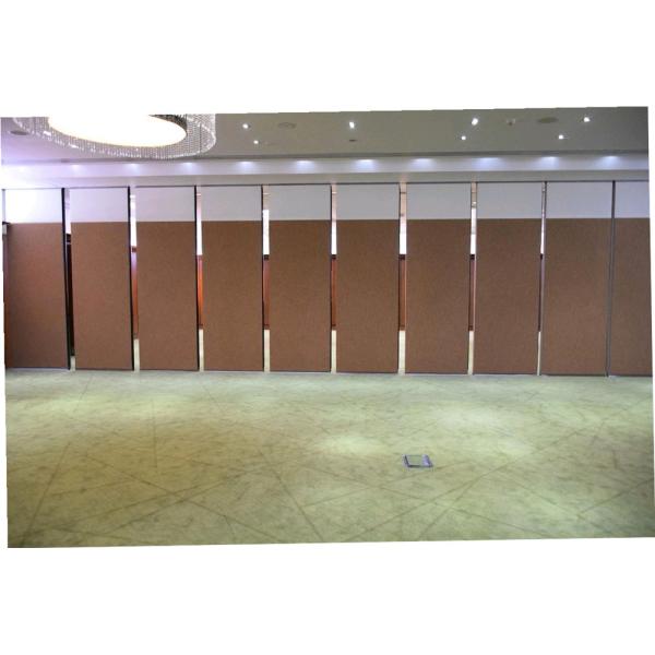 MDF + Melamine Movable Restaurant Partition Wall / Folding Room Partitions