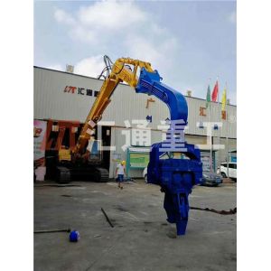 Excavator Hydraulic Pile Hammer 165mm Impact Vibro Hammer