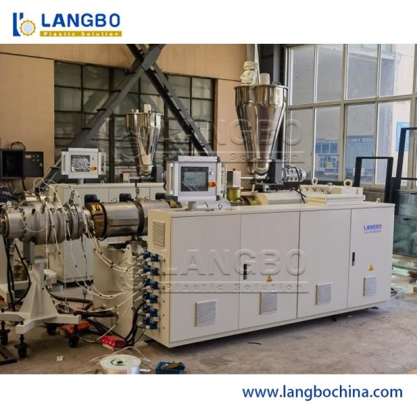 Buy PVC Plastic Pipe Manufacturing Machine Capacity 300kg / PVC Tube at wholesale prices