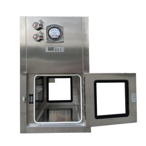 GMP-Certified Laminar Flow Pass Box | 304 Stainless Steel | 1200x1070x1600mm