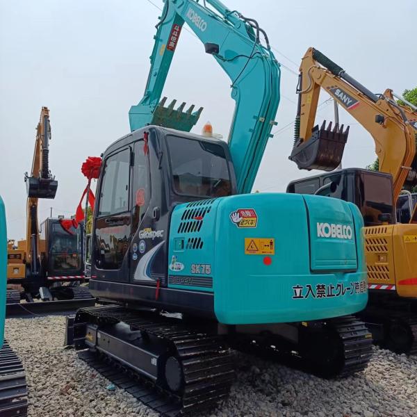 Original Kobelco SK75-8 Used Excavator Crawler Excavator with Original Hydraulic Pump