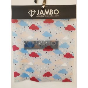 Non Irritant Odor 0.15MM Raincoat Material Fabric