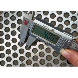 Polished Perforated Sheet Metal For Industrial Screening