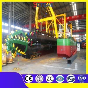 2.2 Meter Height Hydraulic Pump Control 20 Inch Cutter Suction Sand Dredger for