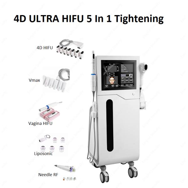 High Intensity Focused Ultrasound HIFU Face Tightening Machine Wrinkle Removal Ultrasonic Beauty Machine