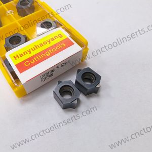 China CNC Double-Ended Gear Shaping Milling Insert, PVD Coating, Model LNCQ1206-74.528-4, suitable for machining all difficult-to-machine materials except high-temperature superalloys on sale