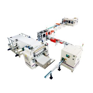Wallboard Structure Facial Tissue Paper Making Machine Pneumatic Slitting Timing