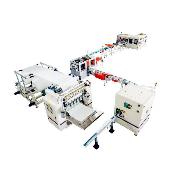 Wallboard Structure Facial Tissue Paper Making Machine Pneumatic Slitting Timing