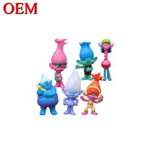 Customized Christmas Cake Topper Toys Set OEM Birthday Party Cupcakes Figurines