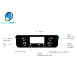 1.2liter Dual Power Ultrasonic washing machine SUS Removable Tank