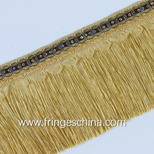 Latest decorative OEM custom design tassel fringe for curtain cushion trimmings