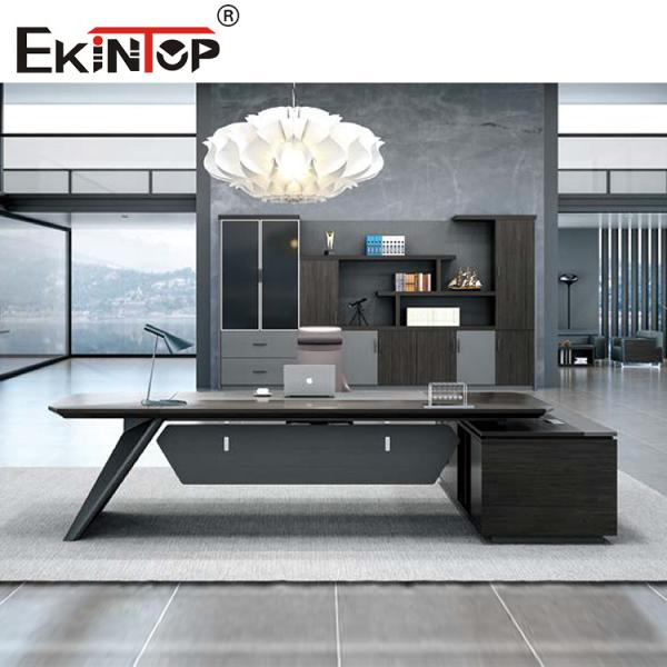 Buy Wood Extendable Office Desk Furniture Ergonomic Computer Desk at wholesale prices
