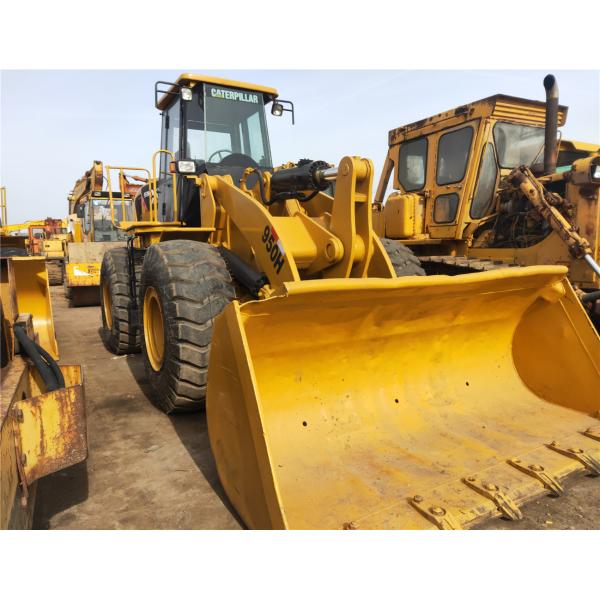 Used High Quality Cat Wheel Loader 950h, Secondhand Low Price Medium Front End