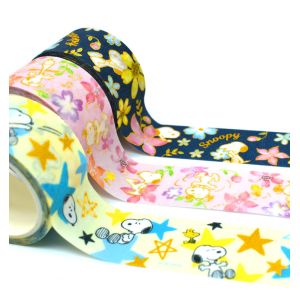 ODM Cartoon Design Colored Washi Tape Printed Foil Washi Tape