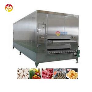 500kg Cooling Capacity Industrial Quick Freezer for Frozen Shrimp and Strawberri