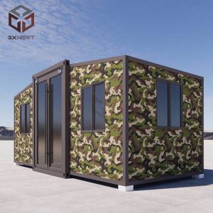 Camouflage Assembled Portable Instant Expandable Tiny Homes 10ft
