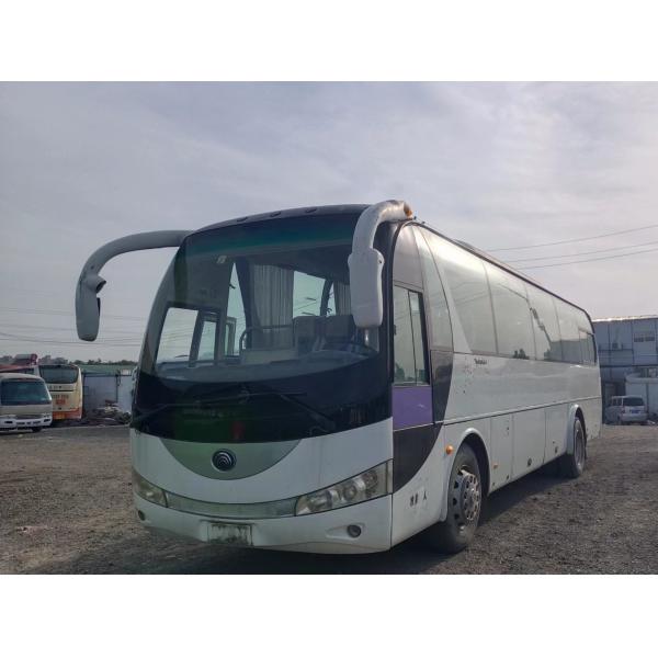 2nd Hand Coach 47 Seats Sealing Window Air Conditioner EURO III Yuchai Engine 10