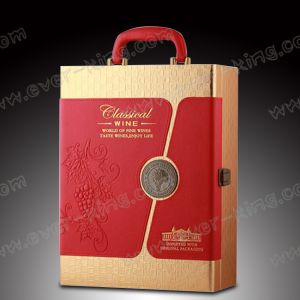 China ISO9001 Wood Cardboard Spirits​  Glass Bottle Box on sale