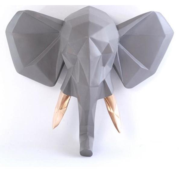 Buy Spray Paint Resin Animal Sculpture , Chemical Do Color Beautiful Garden Statues at wholesale prices