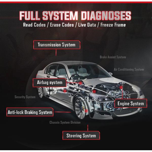 Autel MaxiCOM MK808 Full system diagnosis
