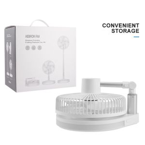 Quality USB Telescopic Rechargeable Oscillating Fan 10M Remote Controlled for sale