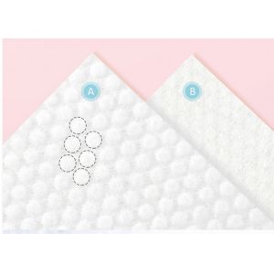 Custom Soft Cotton Disposable Daily Cleansing Facial Towelettes For Dry And Wet
