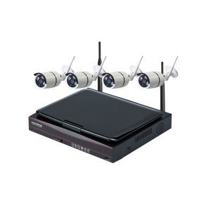 10 Inch LCD WiFi CCTV Camera Kit , IR Bullet 4 Camera Security System Max 4TB