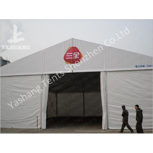 Heat Resistant Tent Accessories Height Customizable Fabric Door Glass Door Roller Gate