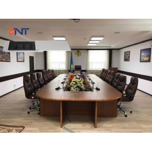 Slide Cover Desktop Power Outlet , Smart Multifunction Table Mount Outlet