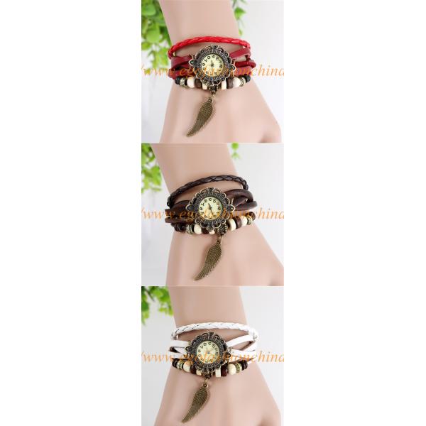 Korean Fashion Jewelry Watch Retro Leather Watches OEM Watch Quartz Analog Watch Cheap New