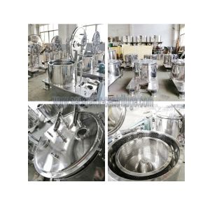 CBD Oil Cannabis Extraction Industrial Basket Centrifuge Equipment With PLC