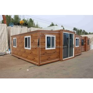 Fully-equipped 20FT Foldable Prefabricated Container House with 2 Bedrooms