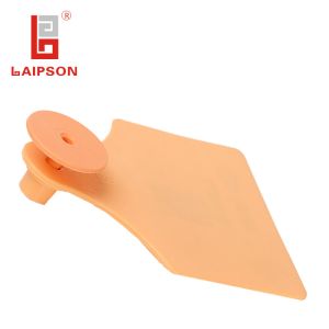 98*73mm Cattle Cattle Ear Tags Laser Number For Farm Management