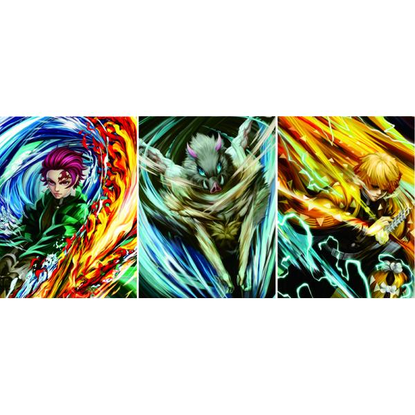 Buy Demon Slayer Flip Change Anime 3D Lenticular Poster at wholesale prices