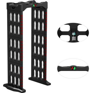 Portable Multi Zone Metal Detector Walk Through For Public Security