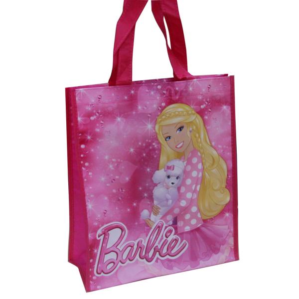 105Gsm Big Capacity Reusable Carrier Bags Non Woven For Lady Shopping