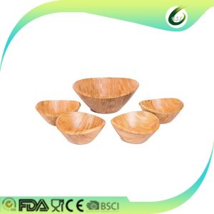 OEM high quality bamboo fiber salad serving bowl