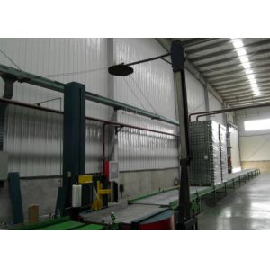Plastic Automatic Pallet Stretch Film Wrapping Machine Programmable Control