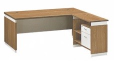 modern wood office manager desk Foshan furniture in stock