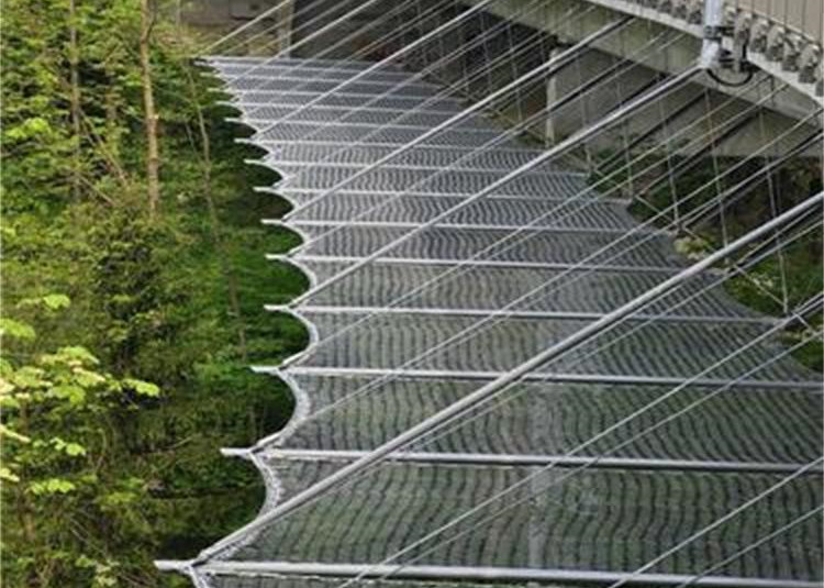 Stainless Steel 316L Aviary Rope Netting with 1.5 mm Wire Diameter and 30mm*30mm