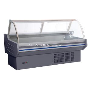 R404a Dynamic Cooling Commercial Refrigerator Meat Display Chiller