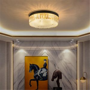 Crystal Texture Living Room LED Ceiling Light E14 Cri80 6500K