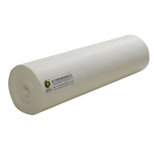 Non Flammable White Polyester Needle Felt PE Industrial Filter Cloth Surface