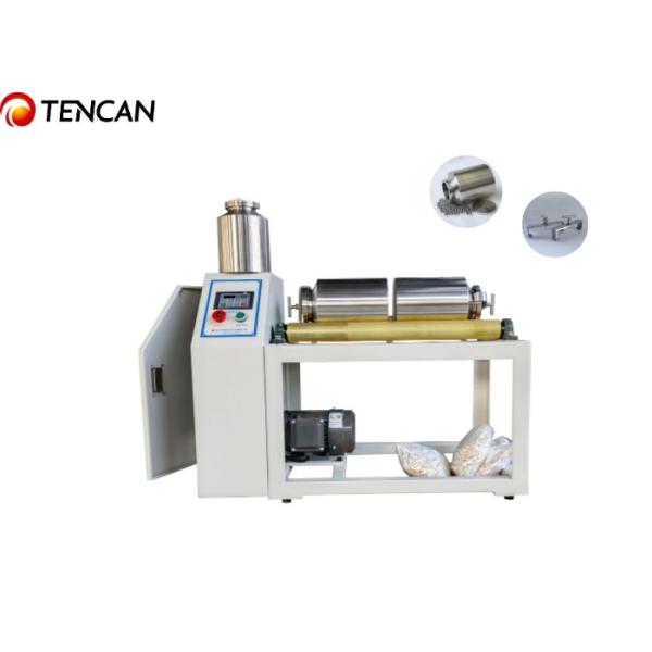 1.1KW Rotating Jar Mill For Customized Serices With Dust Cover / Hand Gear