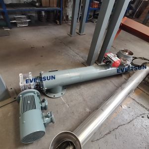 Screw Blade Seal Push Dry Powder Viscous Granule Material Machine